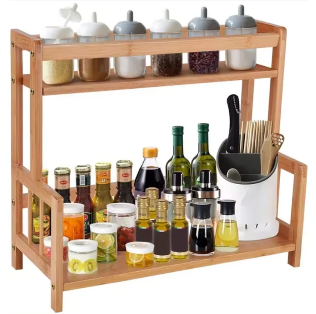 Wood Stand two Layers