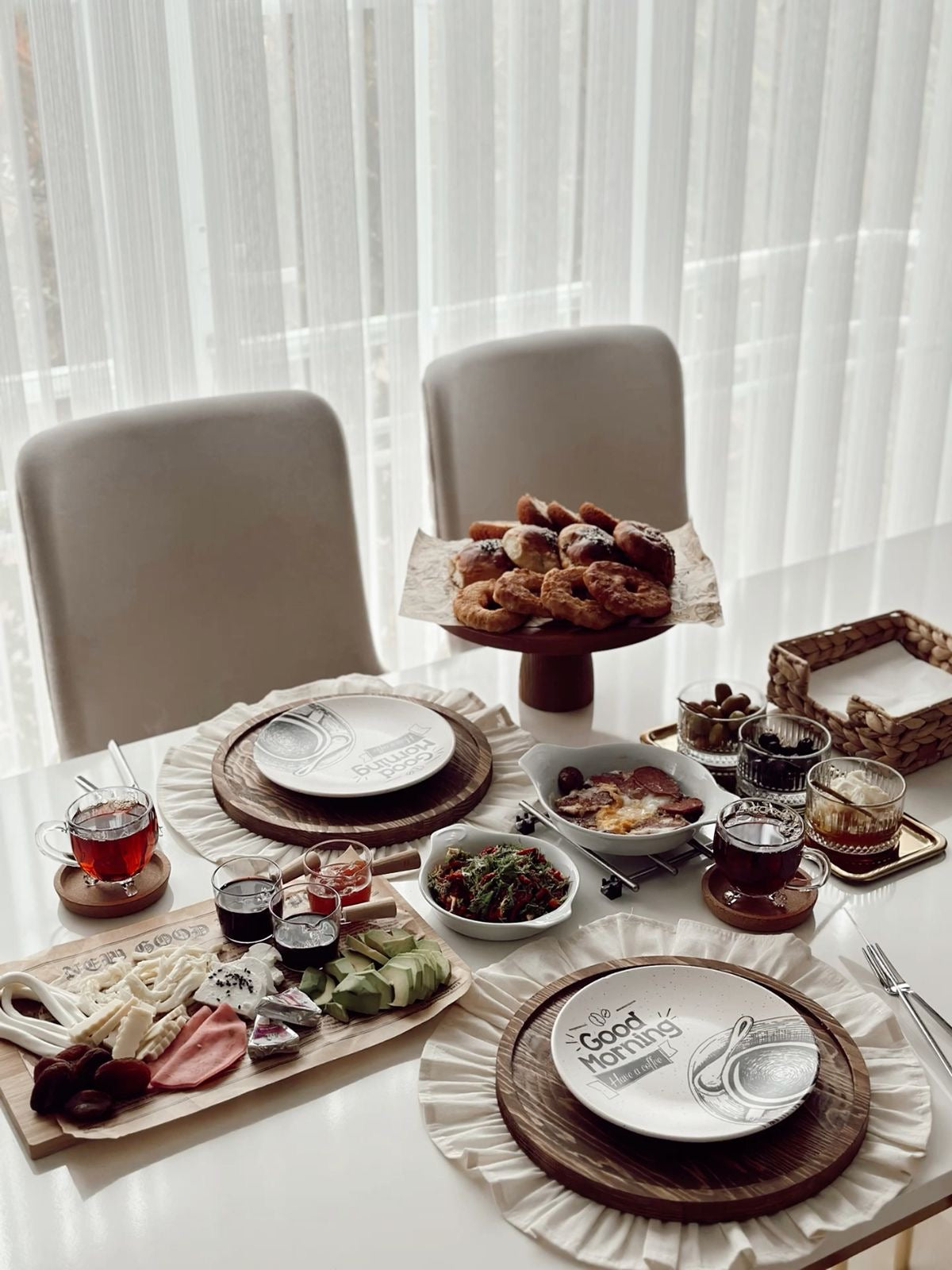 Breakfast Luxury And Wood