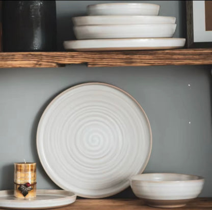 Nordic Spiral Ceramic Dinnerware Set