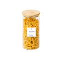900ml Glass Storage Jar with Bamboo Lid