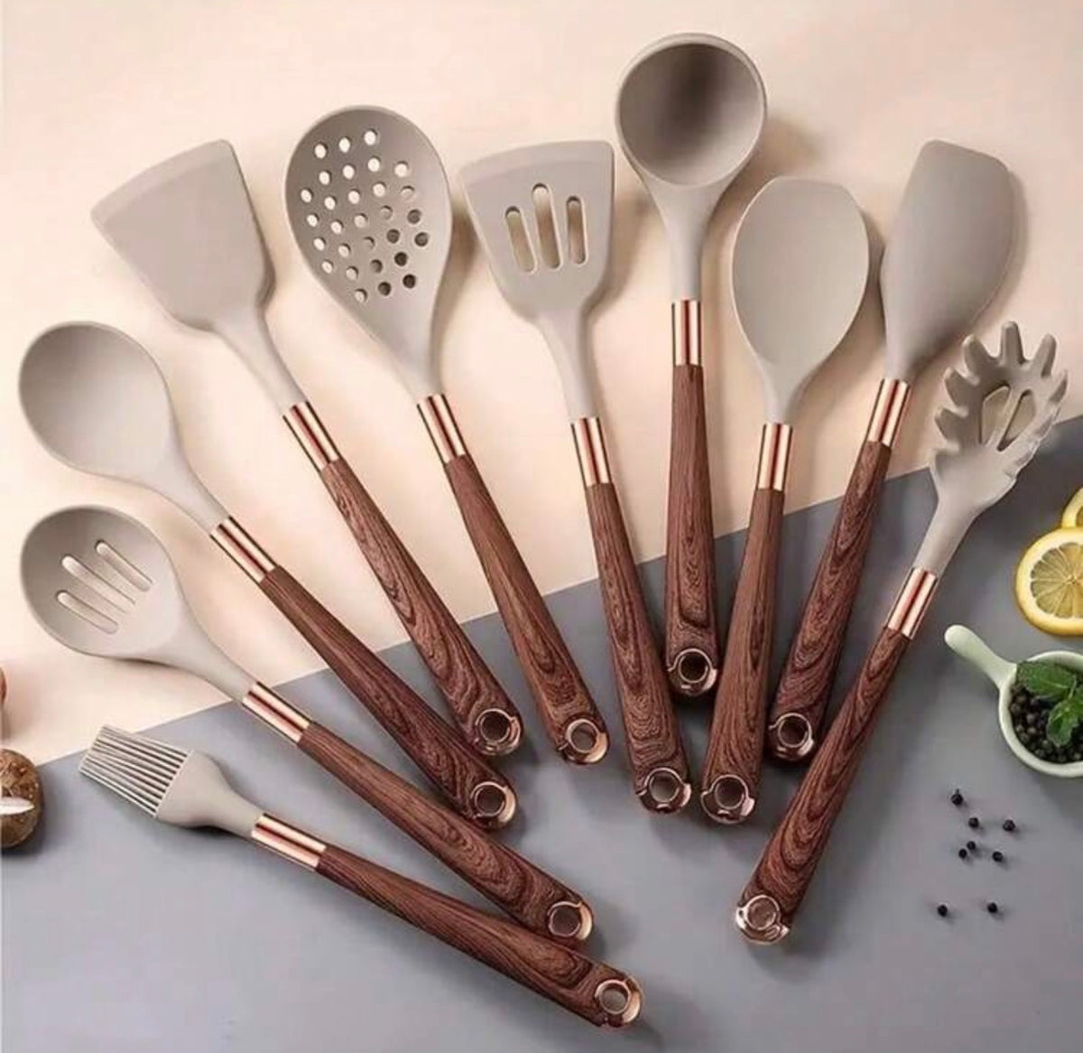 11pcs Silicone Kitchen Utensil Set
