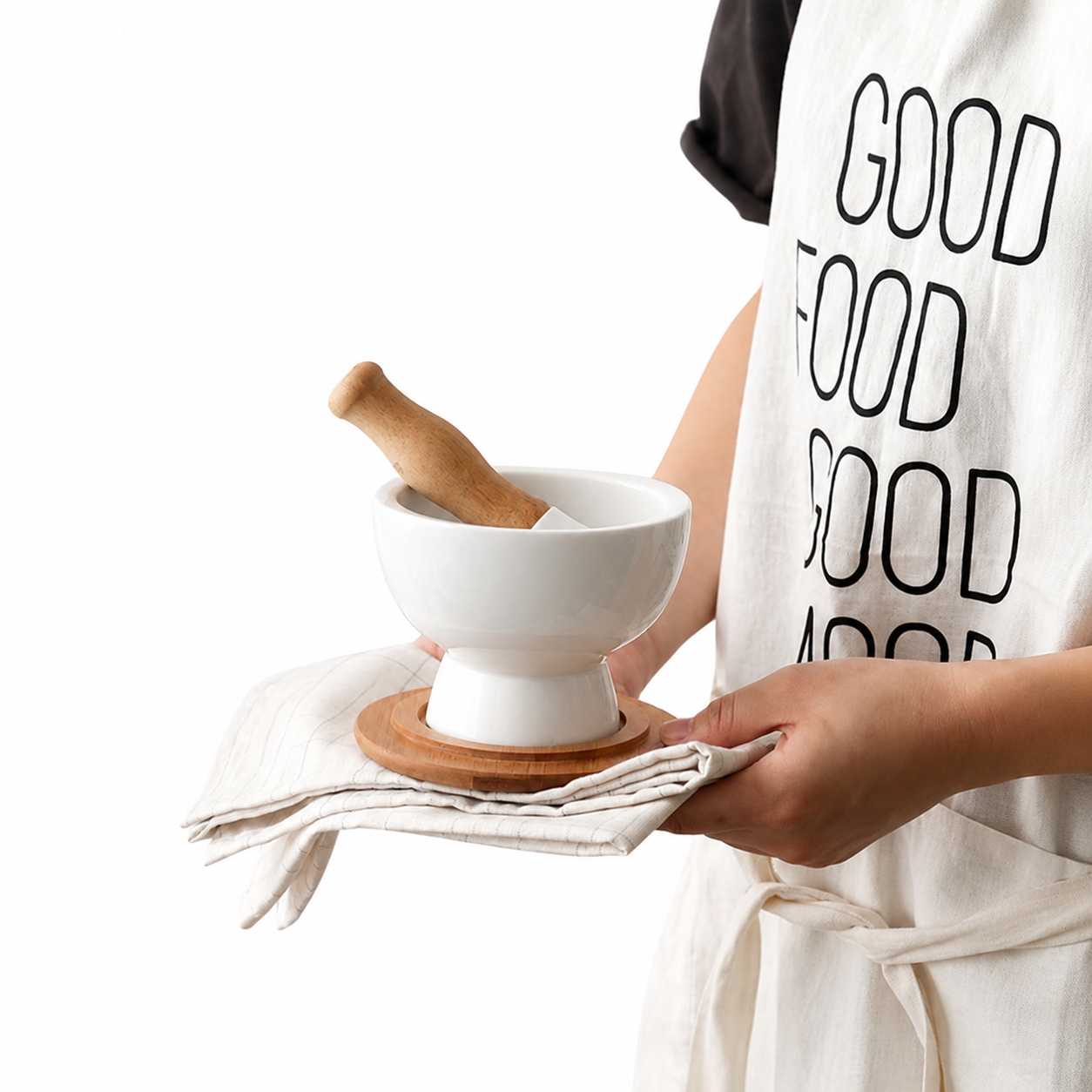 Porcelain Elegant Mortar