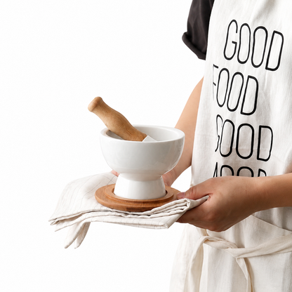 Porcelain Elegant Mortar