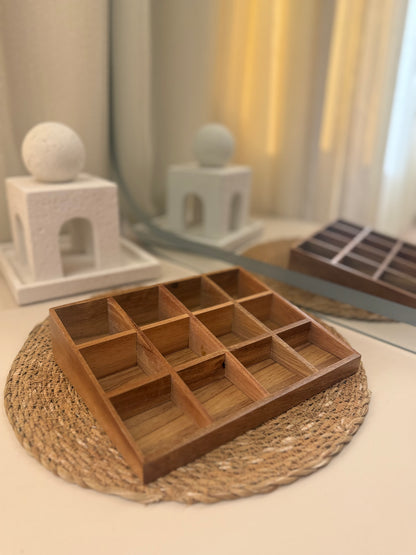 1pcs Wood Stand For Spices Jars