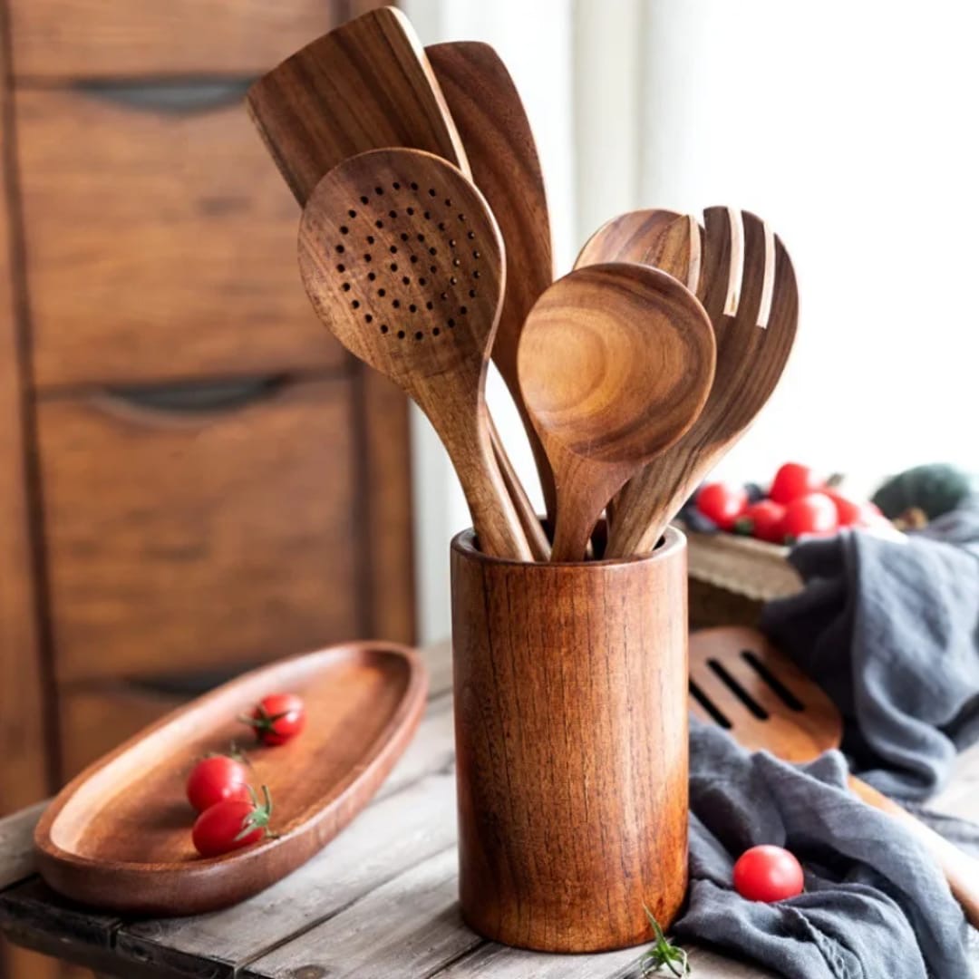 6pcs Premium Wooden set
