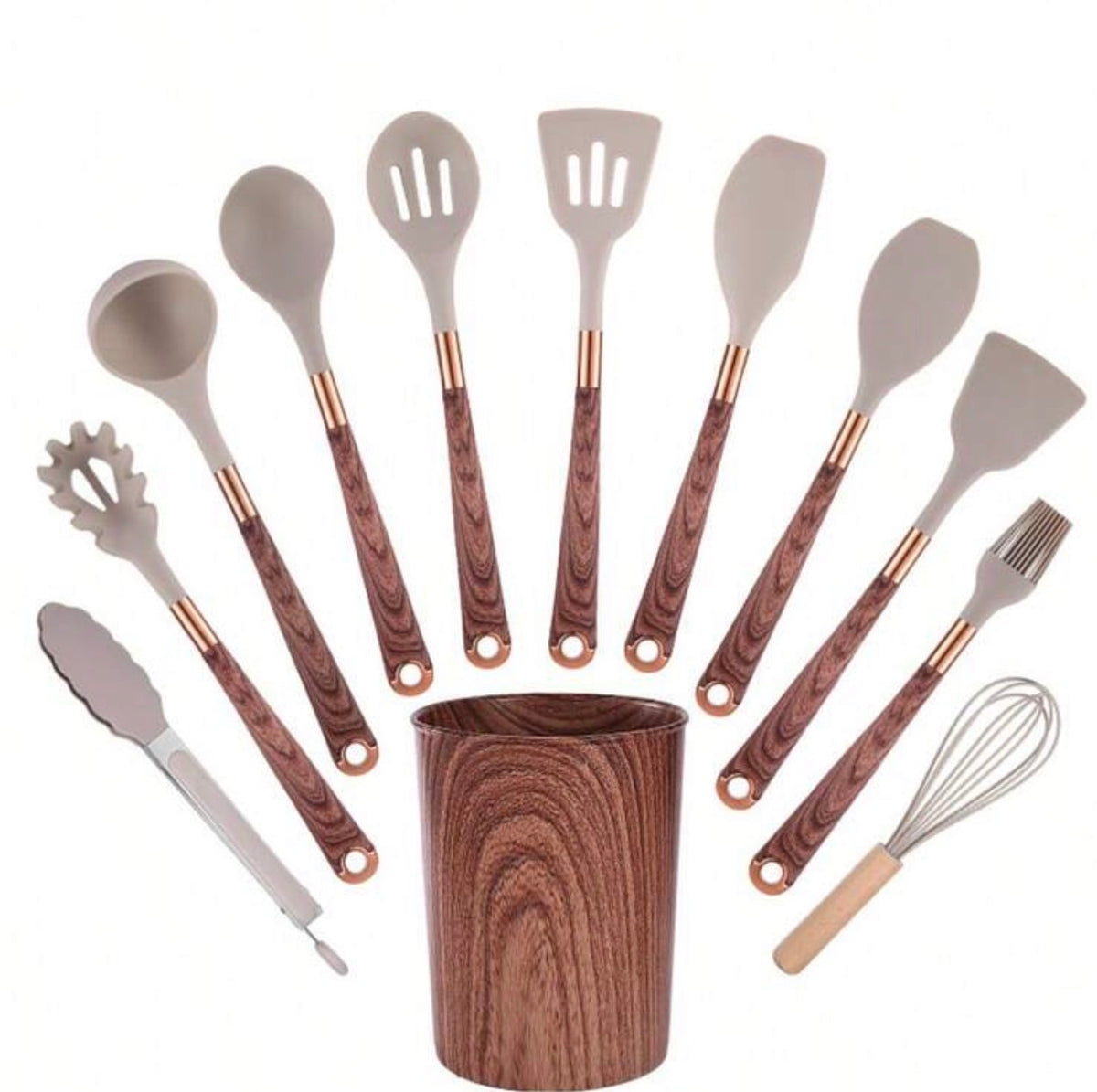 11pcs Silicone Kitchen Utensil Set