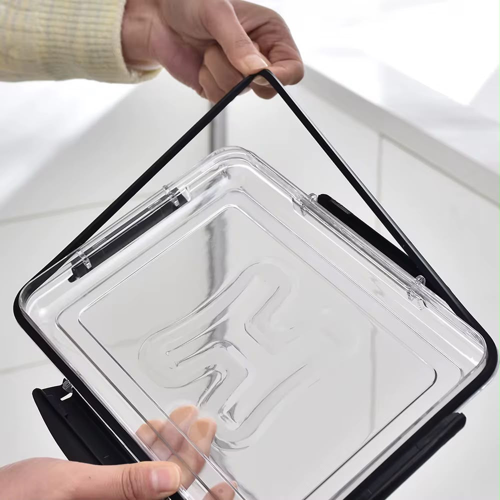 4-Piece Airtight Food Storage Container Set with Locking Lids