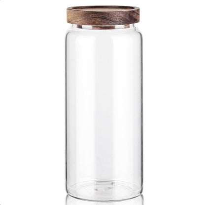 1.8 L Borosilicate Glass Storage Jar