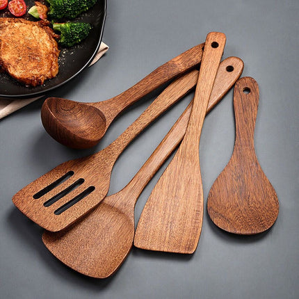 Premium 7 pieces wooden set