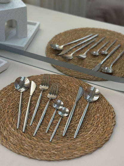 48pcs Stainless Steel Cutlery Set