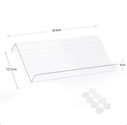Set of 4 Clear Acrylic Drawer Organizer