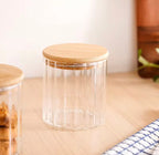8x10cm Glass Jar with Wooden Lid