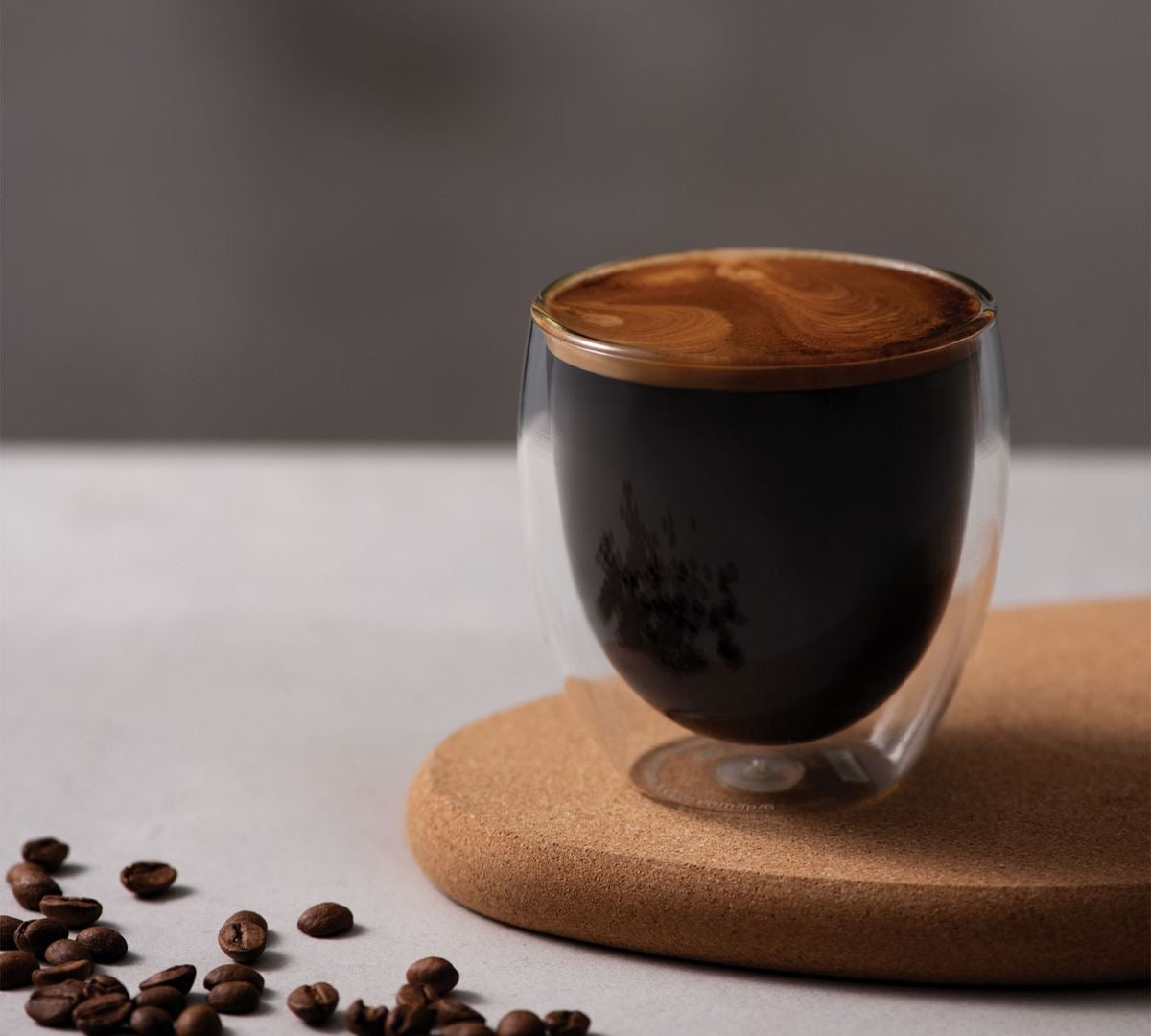 80ml Double Glass Cups