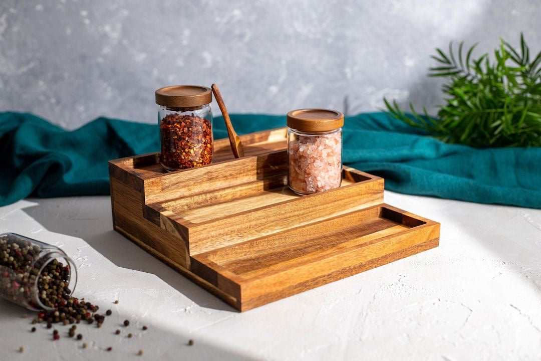 3-Tier Wooden Organizer