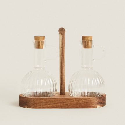 Elegant Oil & Vinegar Dispenser Set