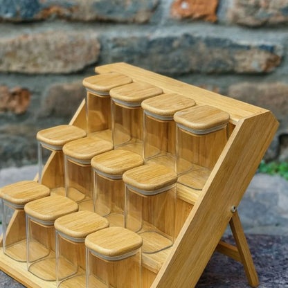 Bamboo Display & Storage Stand