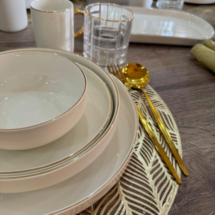 26- Gold Bavaria luxury Dinner Set