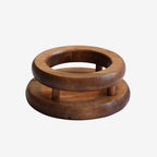 1pcs Wood Base For Heating