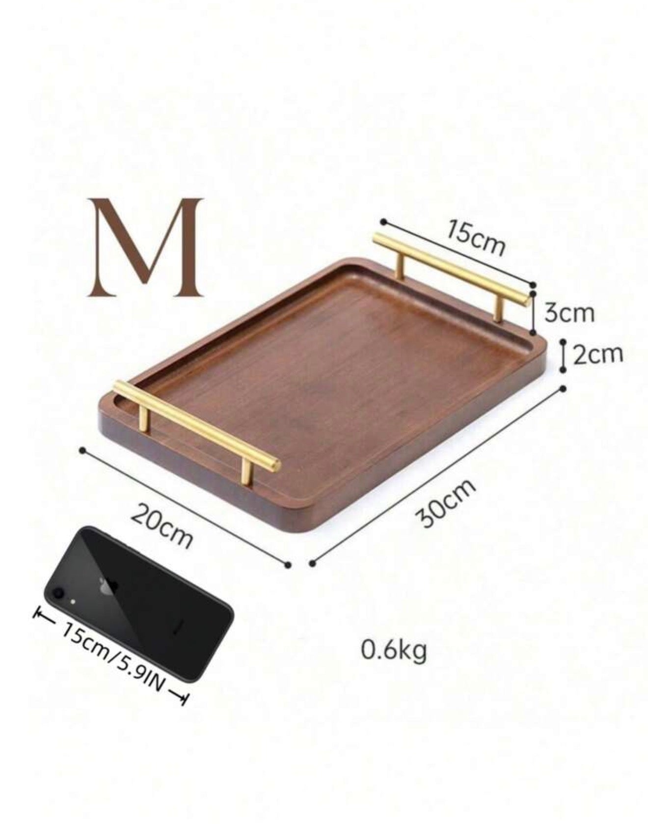 Dark Brown Tray