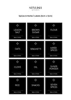 Stylish Kitchen Labels ( 5x5 )
