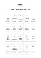 60 Labels Stylish Kitchen ( 5x3 )