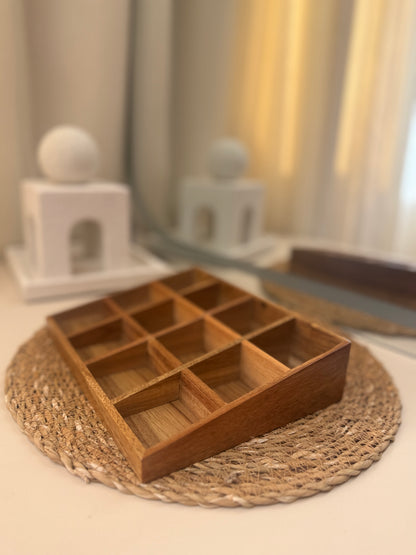 1pcs Wood Stand For Spices Jars