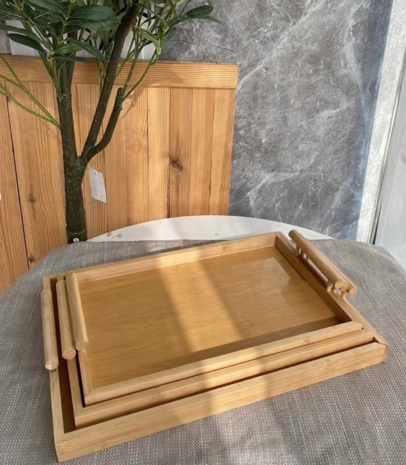 Bamboo Wood Trays