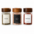 1PC Glass Storage Jar with Airtight Lid