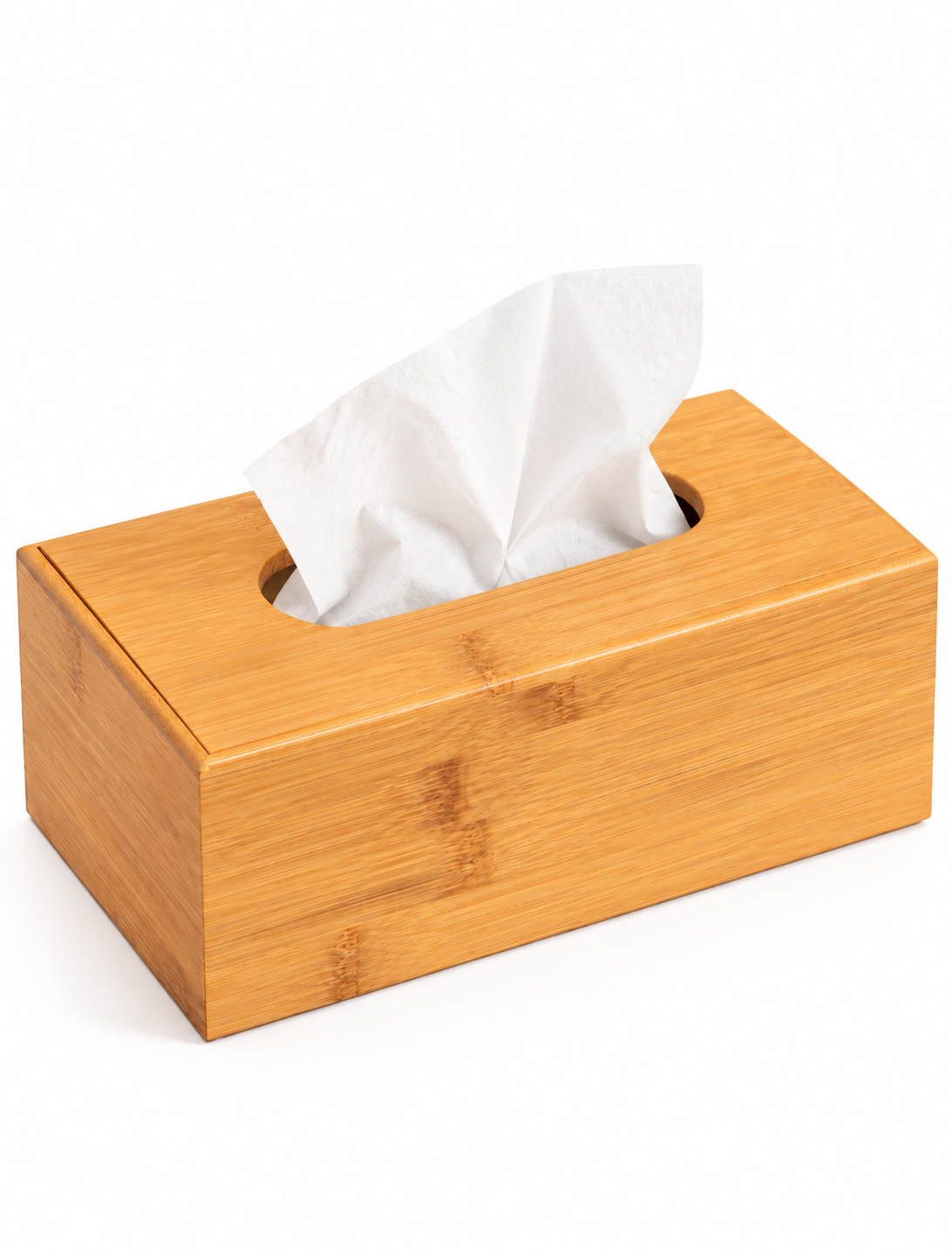 Bamboo Wooden Tissue Box