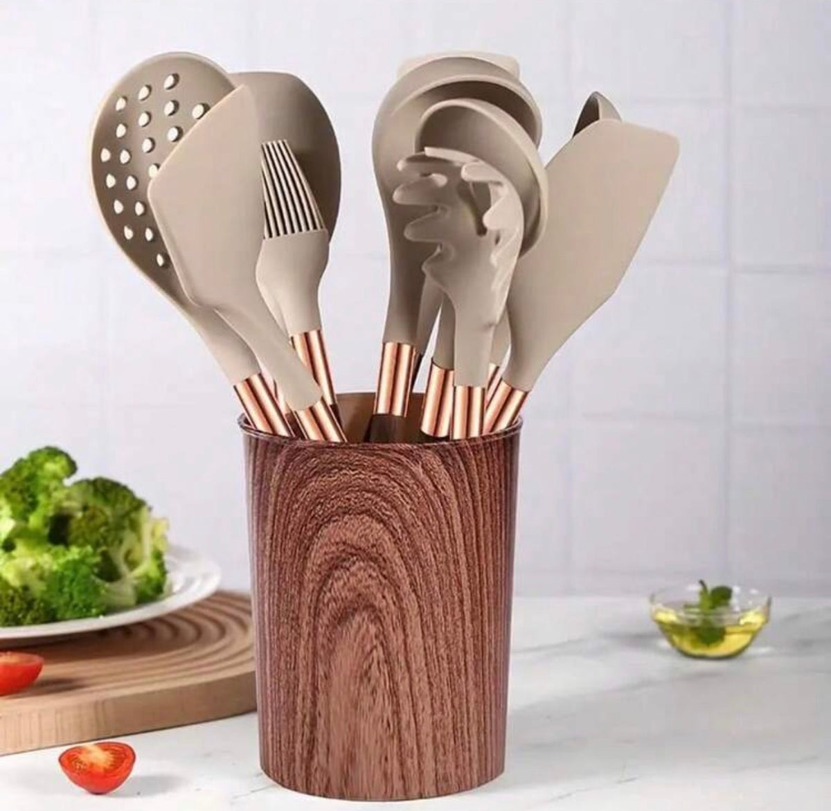 11pcs Silicone Kitchen Utensil Set