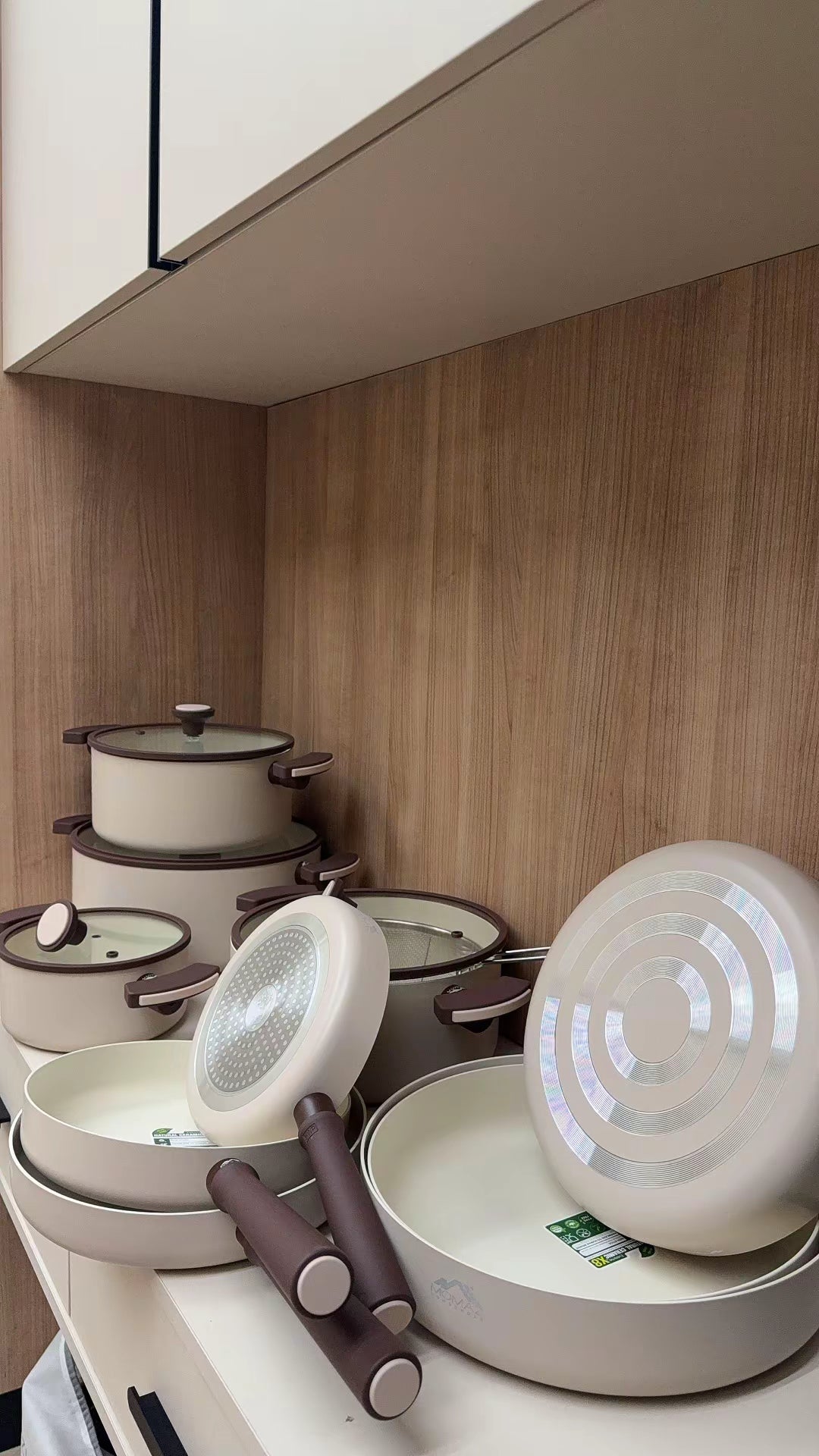 15-Pieces Healthy Ceramic Granite Cookware Set