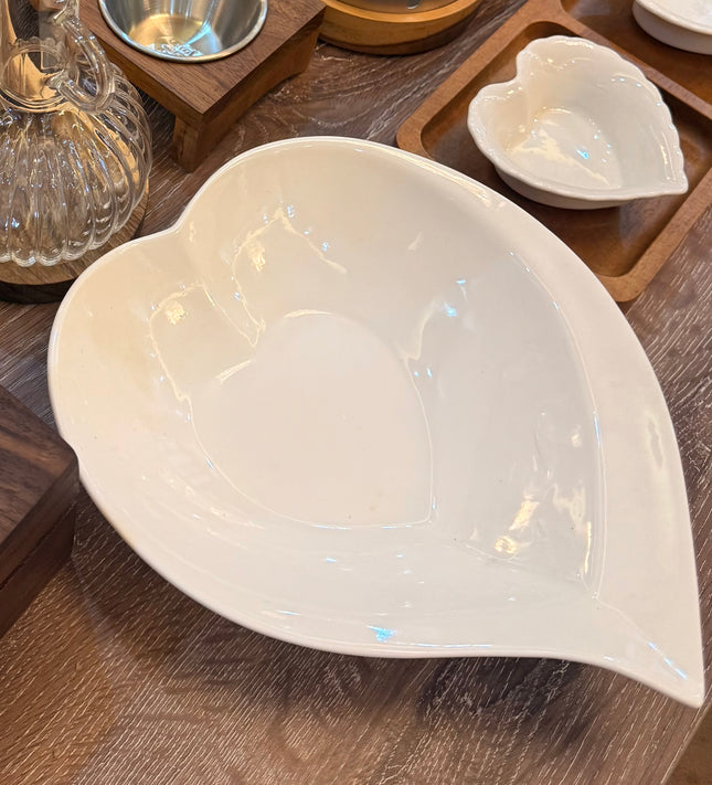 Ceramic Heart Shape Plate