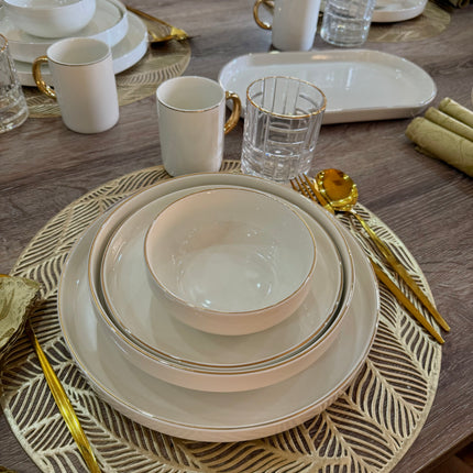 26- Gold Bavaria luxury Dinner Set