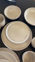 Nordic Spiral Ceramic Dinnerware Set