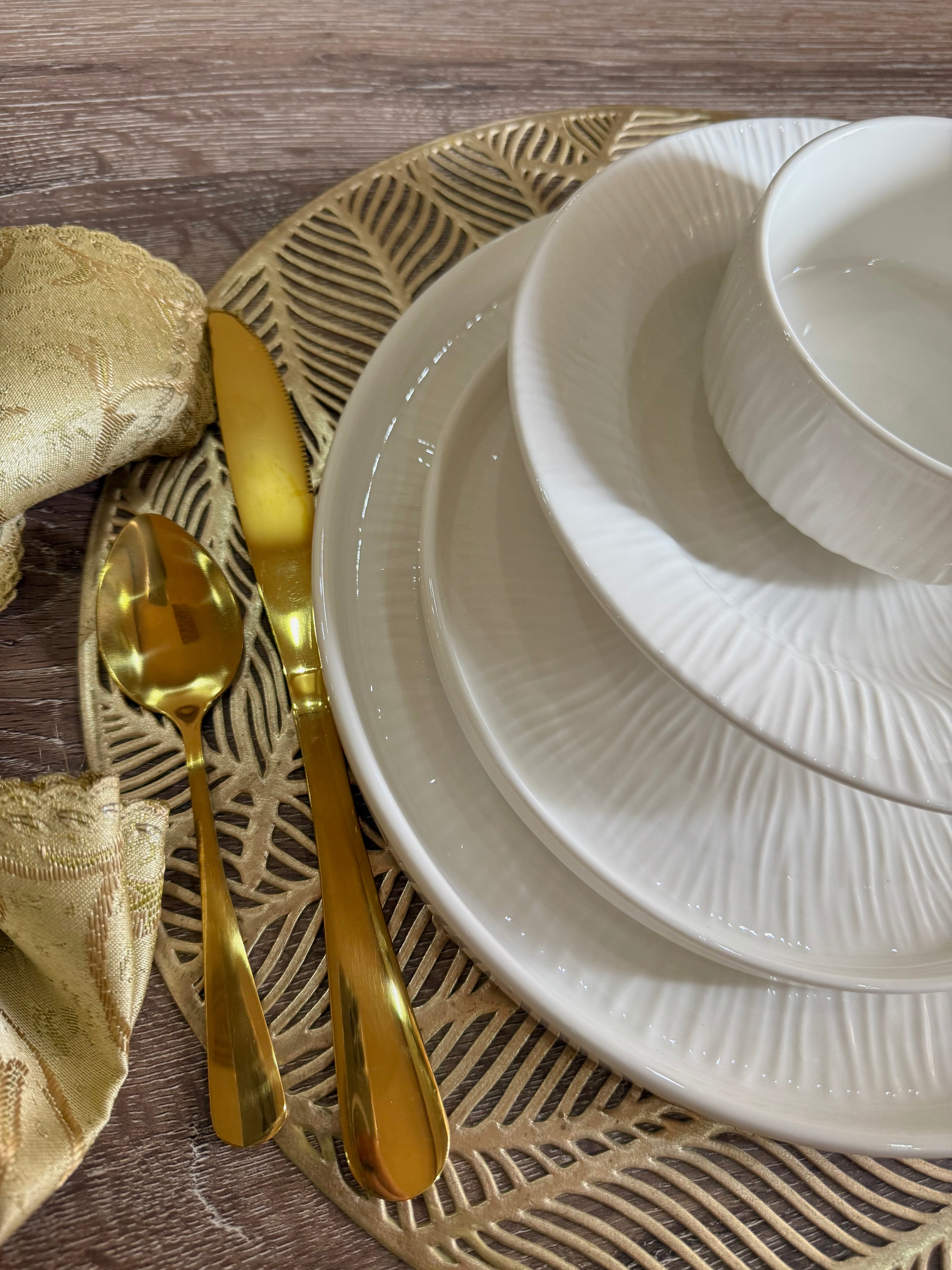 26pcs - Luxury Ceramic Service Set