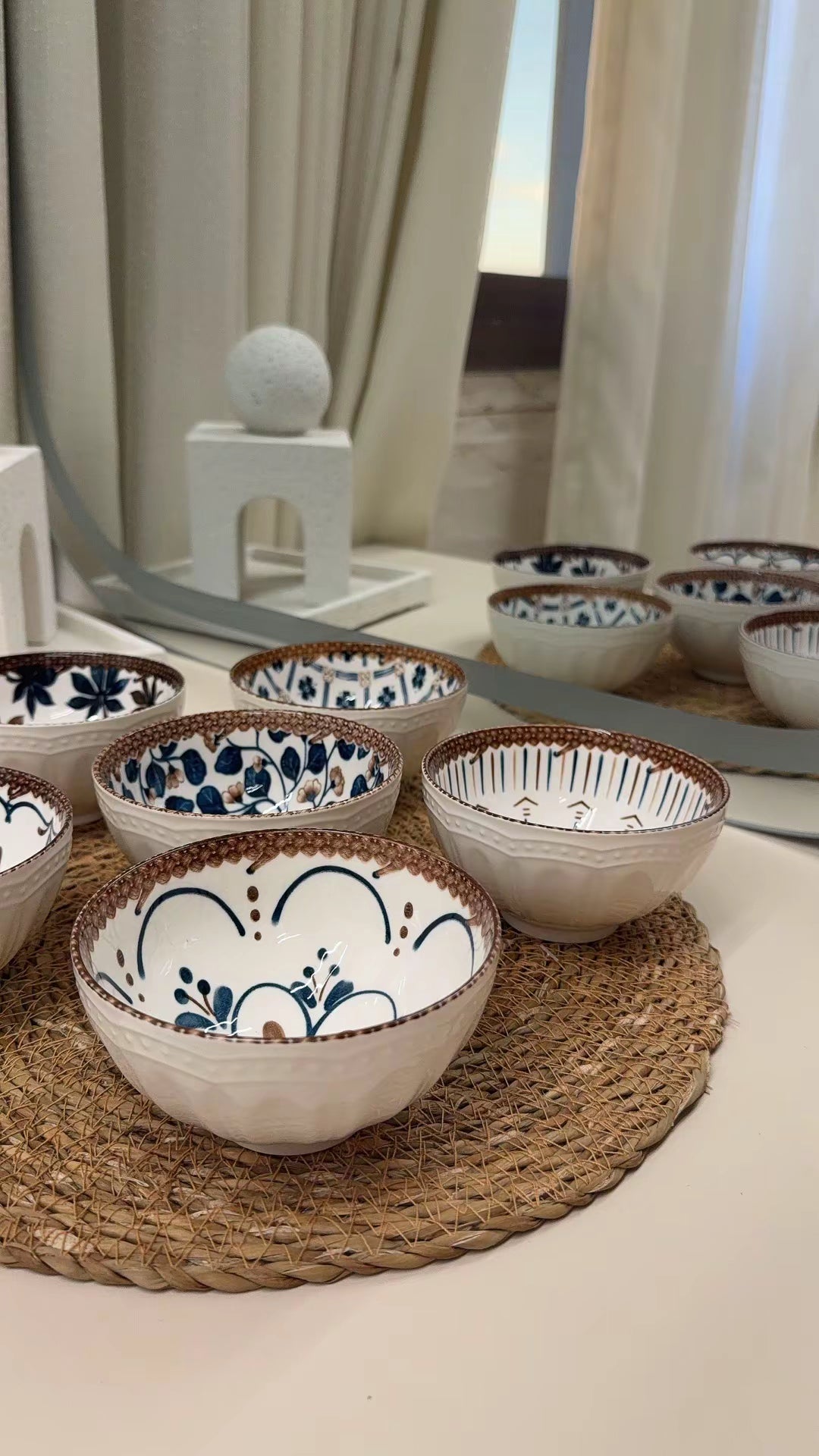 Elegant Serving Bowls Set – 6 Pieces