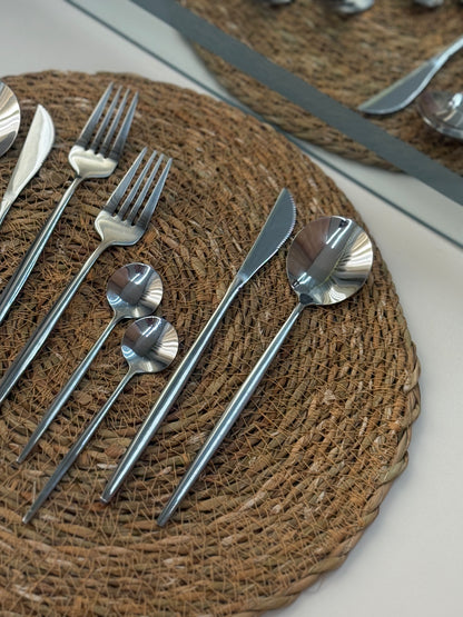 48pcs Stainless Steel Cutlery Set