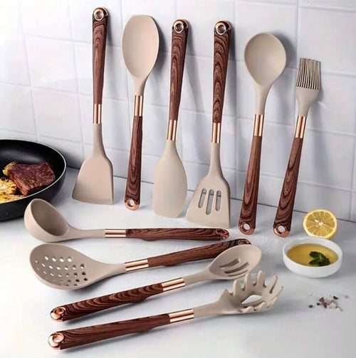 11pcs Silicone Kitchen Utensil Set