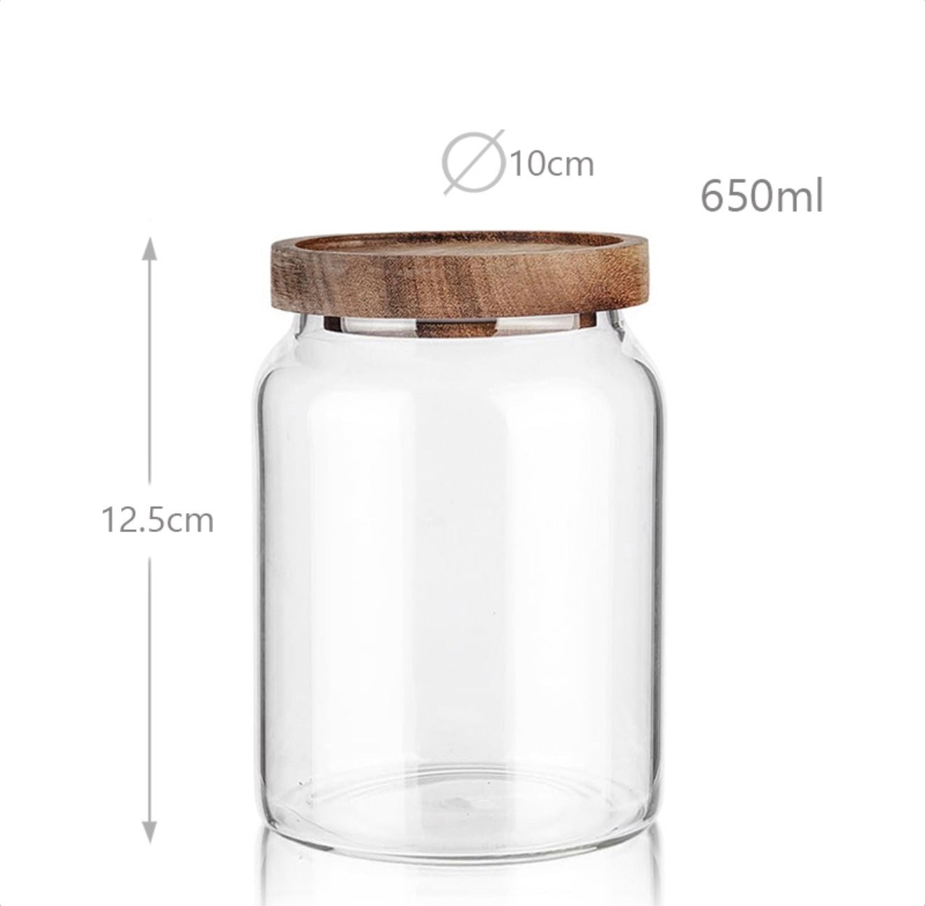 650 ML Glass Storage Jar