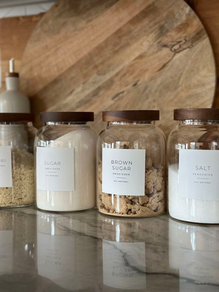 Glass Storage Jars