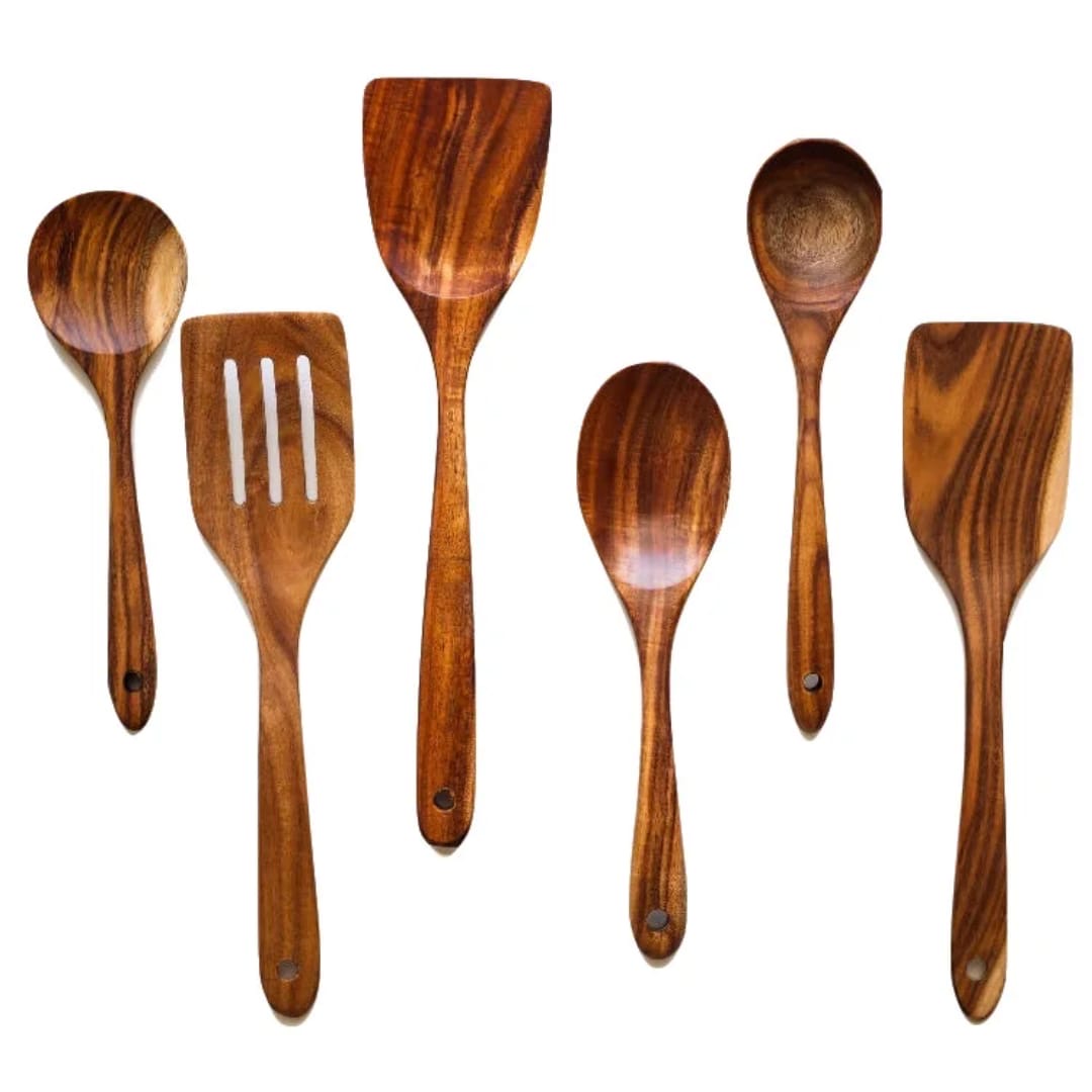 6pcs Premium Wooden set