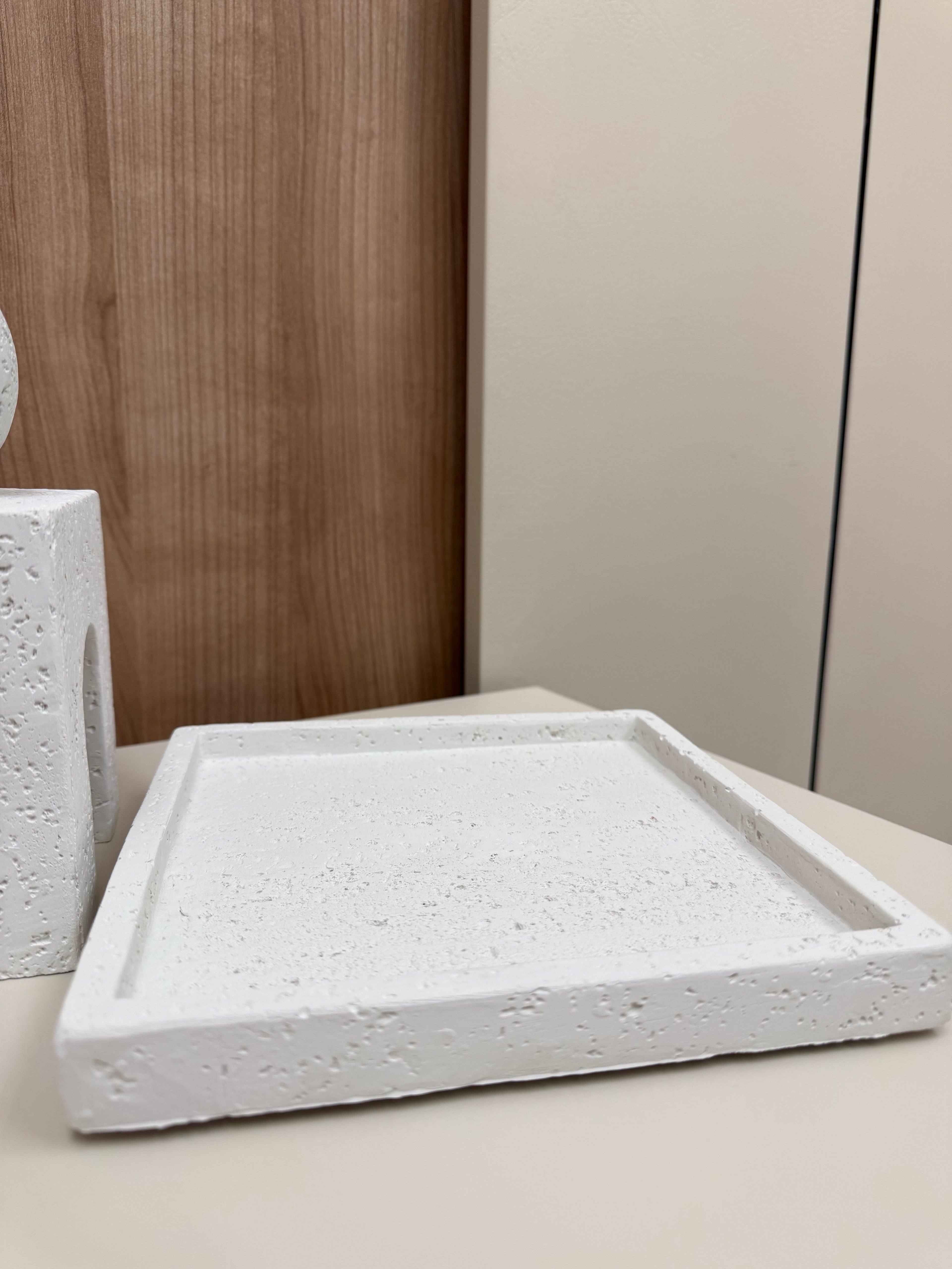 Natural Square Tray