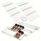 Set of 4 Clear Acrylic Drawer Organizer
