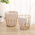 Modern Metal Laundry Basket