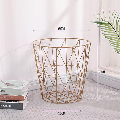 Modern Metal Laundry Basket