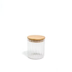 8x10cm Glass Jar with Wooden Lid