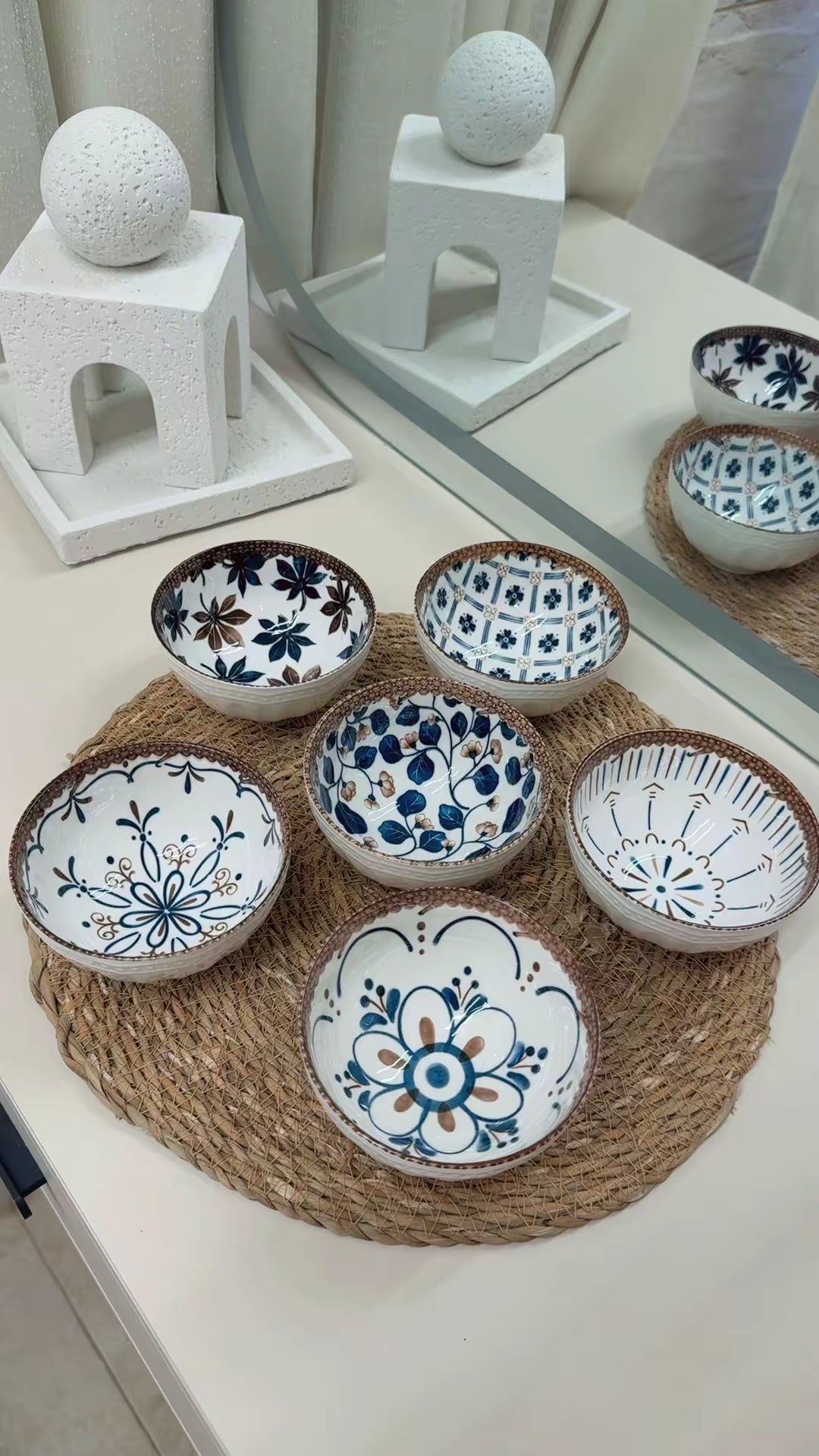 Elegant Serving Bowls Set – 6 Pieces
