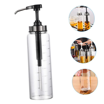 Glass Pump Dispenser – 450ml