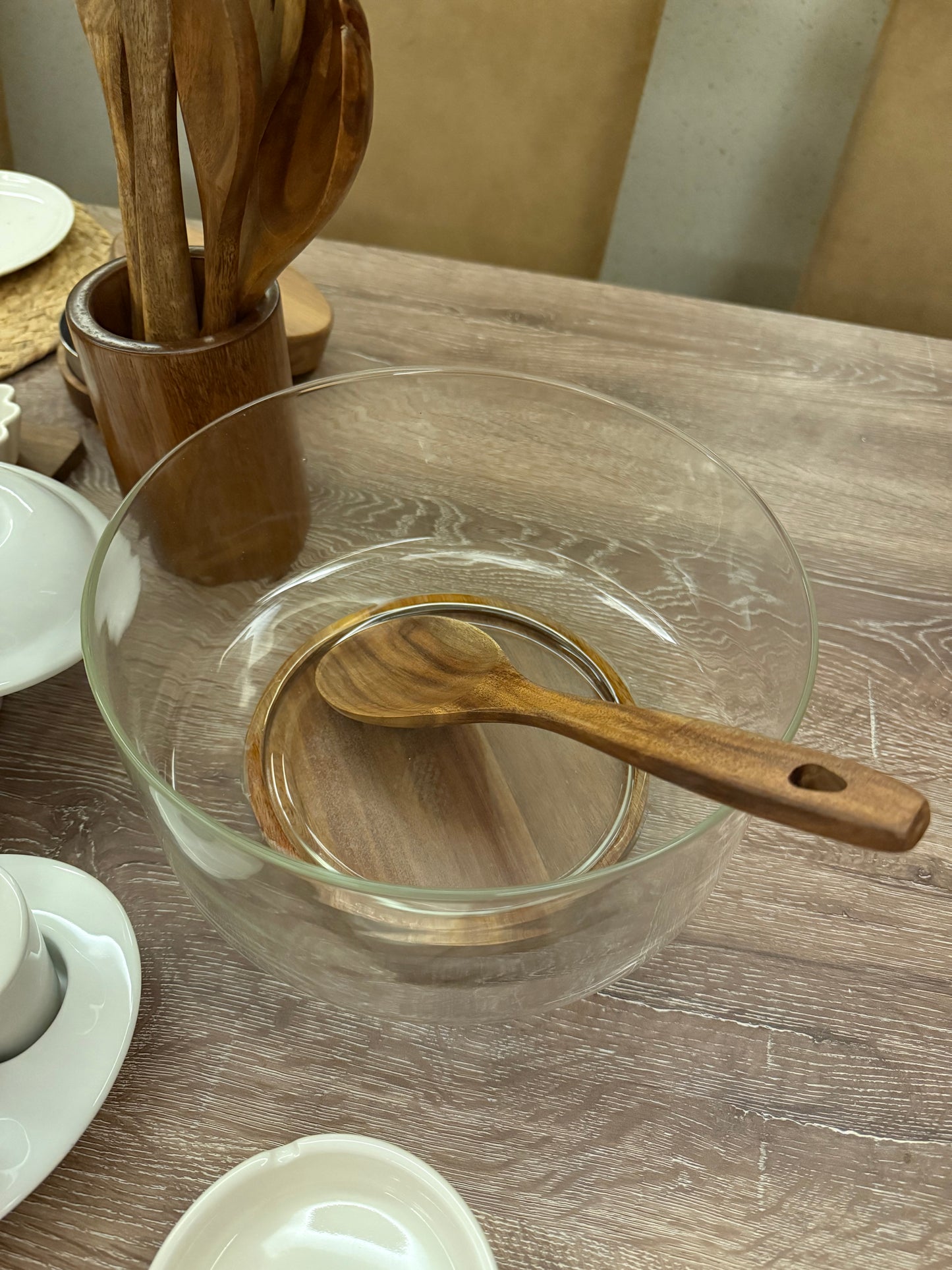 2pcs Medium Wood Spoons