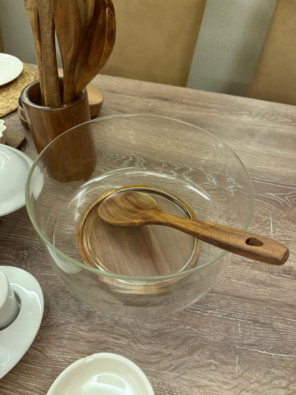 2pcs Medium Wood Spoons